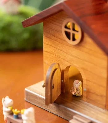 An adorable gift choice for kids, this floating house wooden piggy bank combines fun and functionality, making saving money a joyful experience